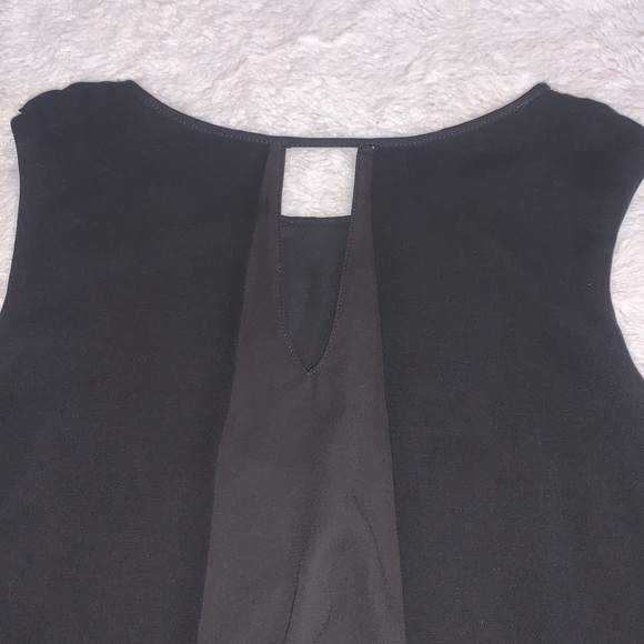 Zara black flowey tank - Picture 5 of 5